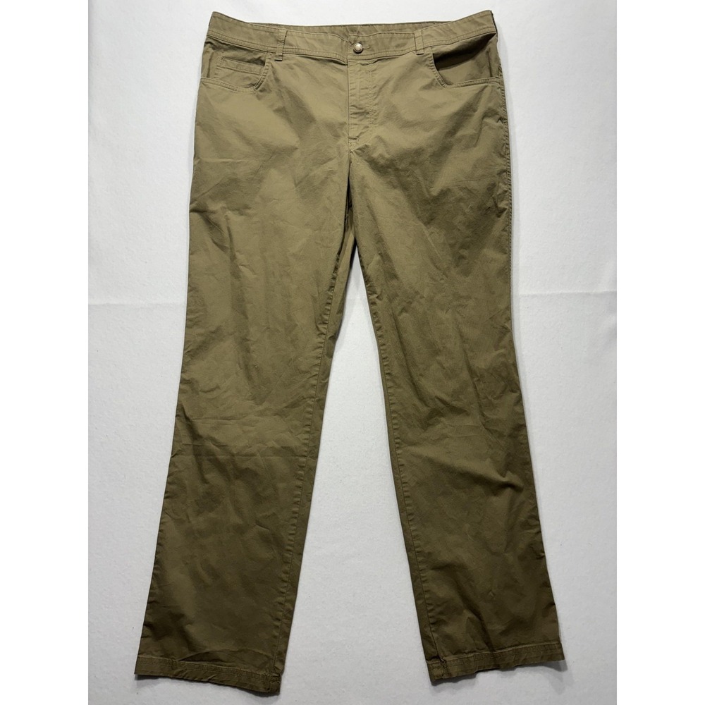 Columbia Khaki Pants Mens 40x34 Beige Regular Fit Stretch Casual Outdoor